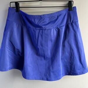 Lands’ End Blue Swim Skirt Size 16